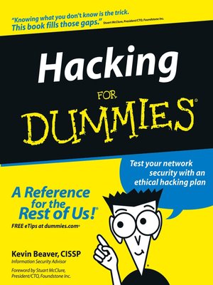 cover image of Hacking for Dummies